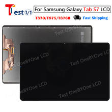 11.0" For Samsung Galaxy Tab S7 LCD Display Touch Screen Digitizer Panel Assembly For Samsung Tab s7 SM-T870 T875 T876B display 2024 - buy cheap