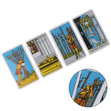 Full English Radiant Rider Wait Tarot Cards Factory Made High Quality Smith Tarot Deck Board Game Cards 2024 - buy cheap
