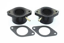 Pacote com 2 suportes do carburador, kit carb boot para yamaha xs360 xs400 xs400r/s 2024 - compre barato