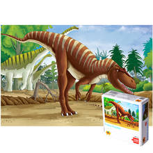 Rompecabezas educativo dinosaurio de juguete de 100 piezas juguete educativo rompecabezas para niños/adultos regalo de Navidad y Halloween 2024 - compra barato