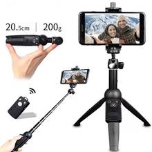 Bluetooth Wireless Selfie Stick Phone Stand Mini Tripod Phone Clip Extendable Monopod Live Streaming Telescopic For IOS Android 2024 - buy cheap