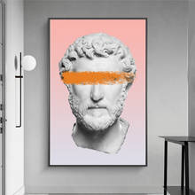 Roman Sculpture Art Paintings Print on Canvas Art Posters and Prints Graffiti Art Pictures Funny Nordic Art Paintings Home Decor 2024 - buy cheap