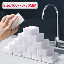 50pcs/lot 100x70x30mm Melamine Sponge White Magic Sponge Eraser for Kitchen  Bathroom Cleaner Tools Cleaning Supplies 2024 - buy cheap