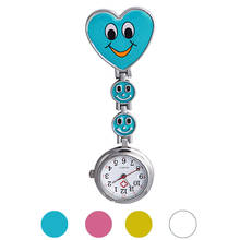 Fashion Pocket Watch Smiling Face Clip-On Pendant Nurse Pocket Watch With Free Battery Doctor Medical reloj de bolsillo #L0 2024 - buy cheap