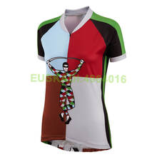 Футболка EUSKADI женская с коротким рукавом, профессиональная одежда для езды на велосипеде, в стиле ретро, одежда для команды 2024 - купить недорого