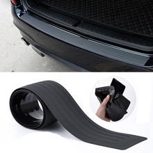 Sikeo Car Trunk Threshold Protector Strip Door Sill Stickers PV Rubber Body Tape Anti Scratch Scuff Protective Film Bump Plate 2024 - buy cheap