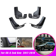 Car Front Rear Mud Flaps For Mazda CX-5 CX5 2nd Gen 2017 2018 2019 for Fender Splash Guards Mudguards Mudflaps 2024 - buy cheap