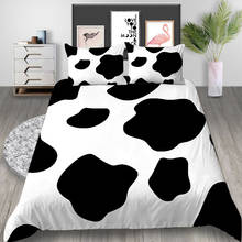 Thumbedding Cow Pattern Bedding Set Queen Size Simple Classic Duvet Cover King Twin Full Single Double Unique Design Bed Set 2024 - buy cheap