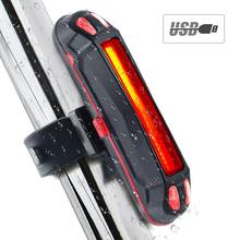 Cycling USB Rechargeable LED Taillights Bicycle Safety Warning Lamp Bike MTB Front Rear Tail Light Bicycle Light Accessories 2024 - buy cheap