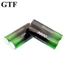 GTF 4PCS 18650 3.7V 9800 mAh lithium-ion battery rechargeable lithium-ion batteries for flashlight headlamp electronic toy 2024 - buy cheap