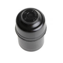 5 pçs preto e27 base de suporte da lâmpada de luz pingente parafuso tampão soquete 250v 4a