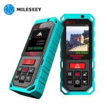 Mileseey Bluetooth camera infrared Laser rangefinder 200m Rechargeable Laser Meter with Rotary Touch Screen 2024 - buy cheap