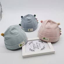 Baby Hat Cute Cotton Hats for Newborns Baby Caps Cartoon Dinosaur Children Kids Born Boy Girls Beanie 2024 - buy cheap