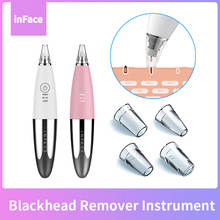 InFace Blackhead Remover Skin Care Pore Vacuum Acne Pimple Removal Vacuum Suction Tool Facial Blackhead Removal Device Cleaner 2024 - buy cheap