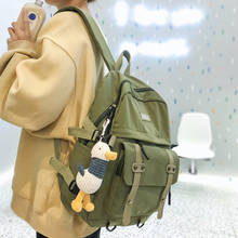 Women Waterproof Nylon Backpack Student Cute School Bag Kawaii Girl Backpack Laptop Female Fashion Book Bag Buckle Ladies Luxury 2024 - buy cheap