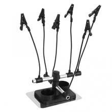 Soporte profesional de 6 Clips para aerógrafo, herramienta de aerógrafo para tatuaje, pulverizador, modelo de Clips, pintura automática 2024 - compra barato