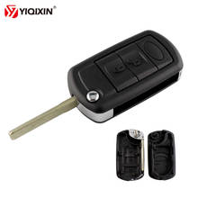 YIQIXIN 3 Buttons Flip Folding Remote Key Shell Case Cover For Land Rover Range Rover Sport LR3 Freelander Evoque Discovery 2024 - buy cheap