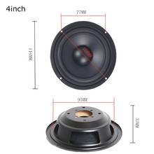 2Pcs 4/5/6.5" Woofer Audio Speaker Auxiliary Bass Horn Passive Radiator Booster Bass Vibration Plate Vibrating Speaker 2024 - buy cheap