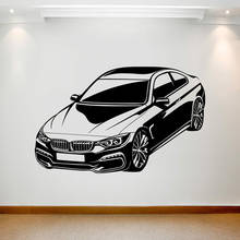 Car Wall Sticker Man Cave Home Decor Vehicle Auto Vinyl Decals Boy Playing Room Home Furnishing Decorative Art Murals Z714 2024 - buy cheap