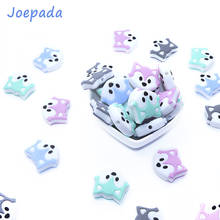 Joepada 50Pcs Fox Lovely Baby Teething Beads Food Grade Silicone Teether Making Baby Teething Jewelry Necklace Accessories Toy 2024 - buy cheap