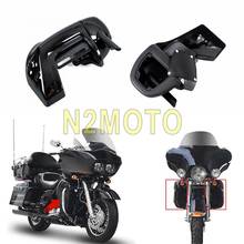 Motorcycle Lower Vented Leg Fairing Glove Box Hardware for Harley Touring Road King Electra Street Glide FLHT FLHR FLHT 83-12 2024 - купить недорого