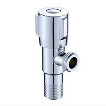 Sink Valve 304 Stainless Steel Chrome Valve Tap Hot and Cold Universal Water Input Valve Toilet Large Flow Angle Valve Tap 2024 - buy cheap