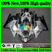 RSV1000R For Aprilia RSV1000 R Mille 03 04 05 06 White silver 55BS.10 RSV1000RR RSV 1000 R RR 1000R 2003 2004 2005 2006 Fairing 2024 - buy cheap