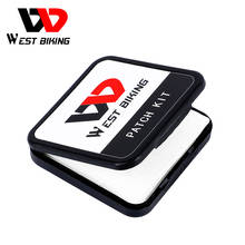 WEST BIKING Bike Tire Patch Pad Glue-free Bicycle Tire Repair Tool Cycling Bicycle Inner Tube Puncture No Glue Tire Patches Kits 2024 - buy cheap