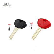 For BMW Motorcycle Red/Black COLOR BLANK TRANSPONDER KEY SHELL F650 F800 S1000RR R1200 K1200 K1300 with ID46 Chip 2024 - buy cheap