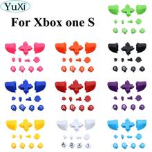 YuXi Solid RB LB Bumper RT LT ABXY Trigger Buttons Mod Kit for Microsoft for Xbox One S Slim Controller Analog Stick Dpad 2024 - buy cheap
