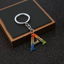 J Store Anime Ark Survival Evolved Keychain multicolor letter Alloy Key Ring For Fans Men Jewelry game car Llaveros 2024 - buy cheap