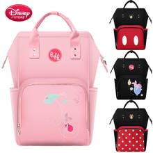 Disney-mochila de Mickey Mouse para mamá, bolso de pañales para cochecito de bebé, bolsa de maternidad, mochila de viaje 2024 - compra barato