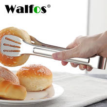 WALFOS Kitchen Utensils 304 Stainless Steel Food Tongs Buffet Cooking Tool Anti Heat Bread Clip Pastry Clamp Barbecue Kitchen 2024 - buy cheap