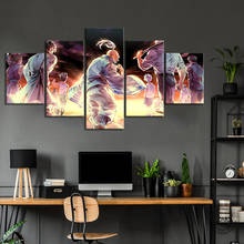 5 Piece HUNTER HUNTER Anime Poster Canvas Wall Art Schilderen Voor Home Decor-NO Frame 2024 - buy cheap