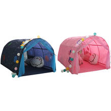 Tenda portátil dobrável, tenda de brinquedo para crianças, meninos e meninas, dobrável 2024 - compre barato