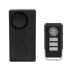 Sensor de alarme de vibração para janela da porta do carro, controle remoto sem fio, segurança doméstica 2024 - compre barato