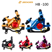 ZOOM MTB Road Bike Cable Pull Oil Disc Brake Dual-Piston Bidirectional Drive Caliper Bicycle Brake Universal Caliper 2024 - buy cheap