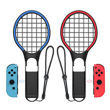 1 Pair Tennis Racket Racquet Motion Sensing Game Accessory for Nintend Switch Joy-Con Controller Game Mario Tennis Accessories 2024 - buy cheap