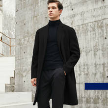 100% Wool Autumn Winter Jacket Men Double-side Woolen Coat Streetwear Mens Jackets and Coats Plus Size XP032 MY1819 2024 - buy cheap