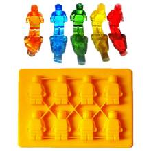 DIY Tools Happy Baking Square Lego Toy Brick Shape Ice Cube Mold Silicone Chocolate Mold Bakeware 1PCS 2024 - buy cheap