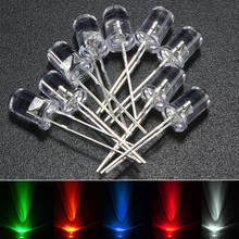 50Pcs/lot Light Emitting Diode 5mm White Yellow Red Blue Green Round Water Clear LED Lamp Bulbs DIY Kit Use For Home Or Office 2024 - buy cheap