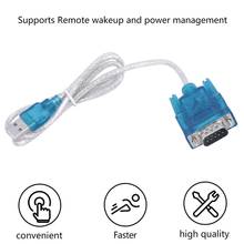 New CH340 USB to RS232 serial port 9 Pin DB9 Serial Cable COM Port Adapter Converter Drop Shipping 2024 - buy cheap