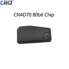 CHKJ-llave de coche de carbono con transpondedor de 80Bit, Chip G para Toyota Avensis, Corolla, Chr, Rav 4, accesorios de llave remota, 1 unidad, CN4D70 2024 - compra barato