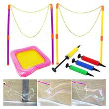Long Bubble Rope Outdoor Sword Shape Bubble Wand Toy Kids Toys Bubble Maker Rainbow World Bubble Foldable Swing Outdoor Play Set 2024 - buy cheap