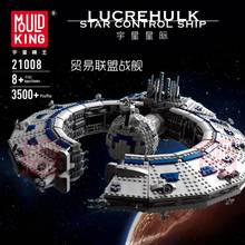 DHL 21008 3500+pcs Lucrehulk Star Control Ship Compatible MOC Model Building Blocks Bricks Educational Toy Gift 2024 - buy cheap