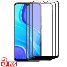 3pcs 9H Protective Glass for Xiaomi Poco M3 X3 NFC Screen Protector for Xiaomi Poco x3 X2 Pocophone F1 F2 Black Tempered Film 2024 - buy cheap