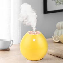 New Cute Grapefruit Mini  Ultrasonic Air Humidifier Usb Humidifier Home Office Car Air Humidifier  with LED Night Lamp 2024 - buy cheap