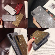 Luxury Soft Rhinestone Diamond Glitter Bling Sexy Girls Case For Xiaomi Mi 9Se NOTE 10 CC9 pro 9 8SE 8 Lite 5X 6X Mix 2S 3 Cover 2024 - buy cheap