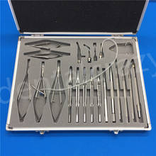 Conjunto de instrumentos cirúrgicos de microcirurgia para catarata com 21 peças oftálmicas 2024 - compre barato