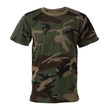 Summer Outdoors Hunting Camouflage T-shirt Men Breathable Combat T Shirt Dry Sport Camo Outdoor Camp Tees JG XL 2024 - buy cheap